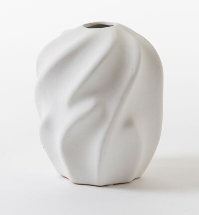 Keramikkvase Curve hvit 